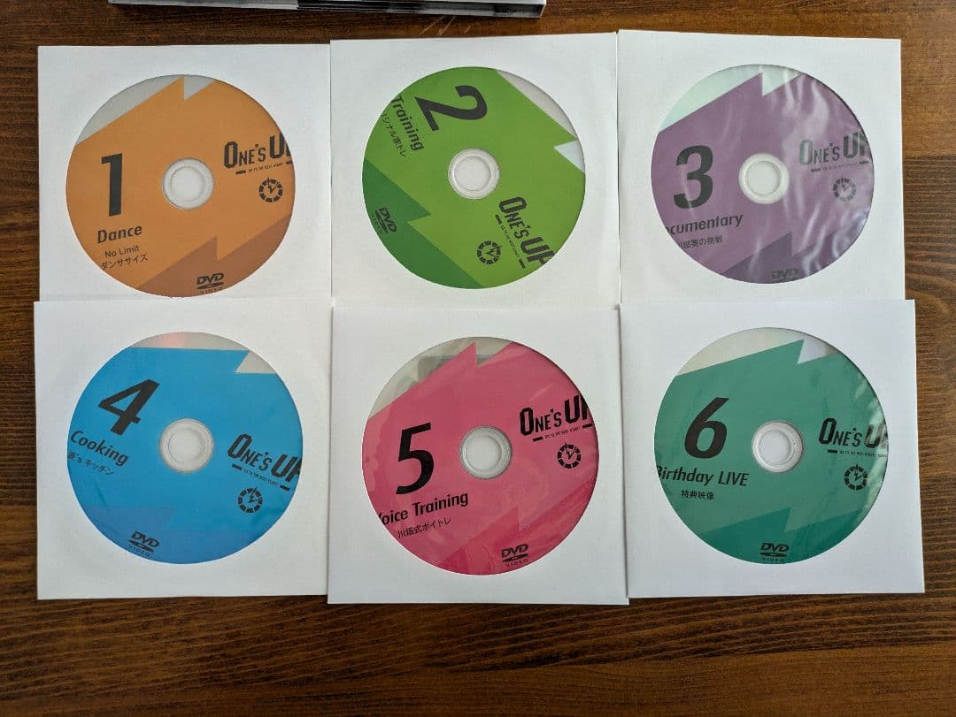 ONE'S UP DVDセット 6枚