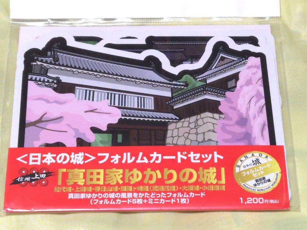 郵便局限定〈日本の城〉フォルムカードセット 真田家ゆかりの城 - メルカリ