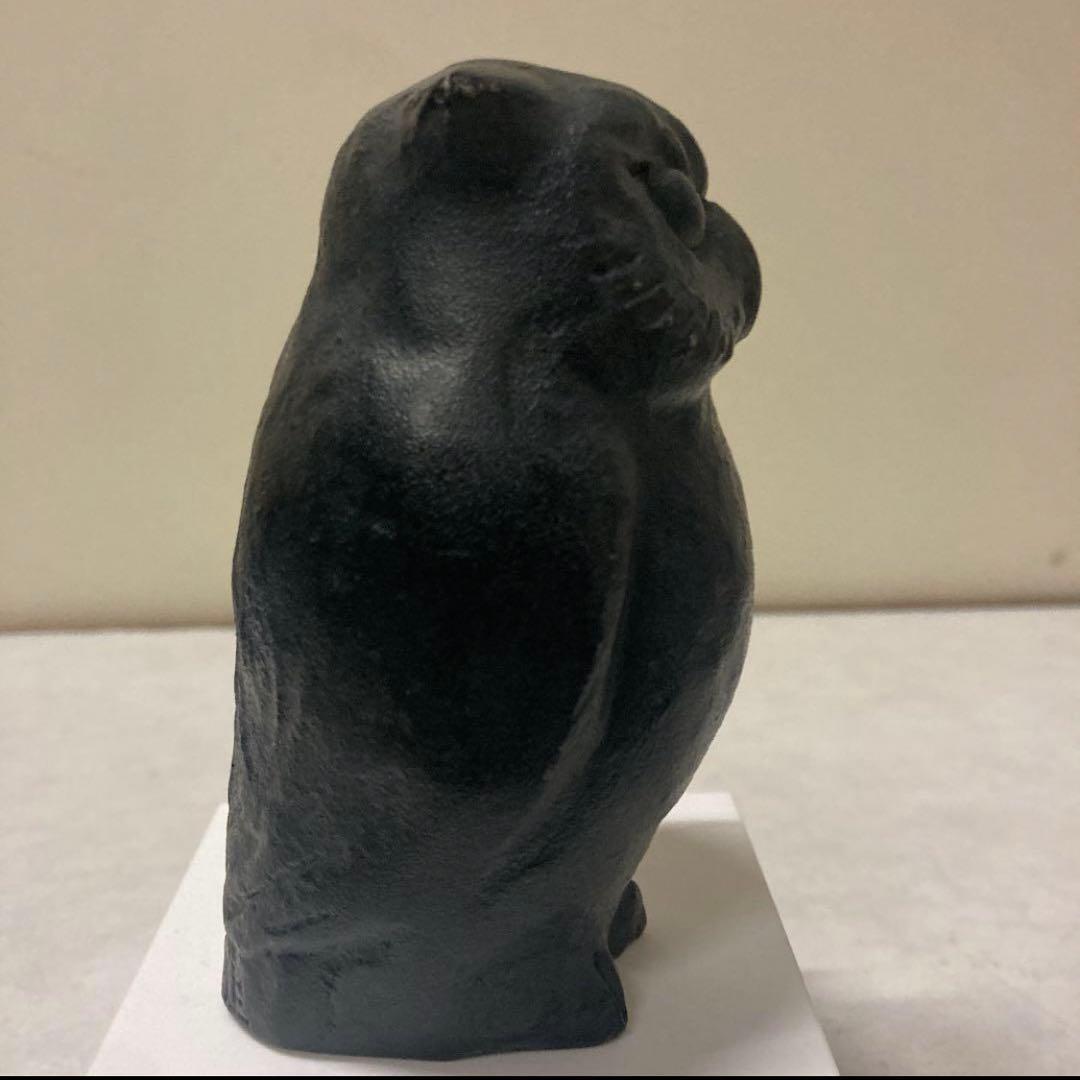 フクロウ　レトロ　鉄製