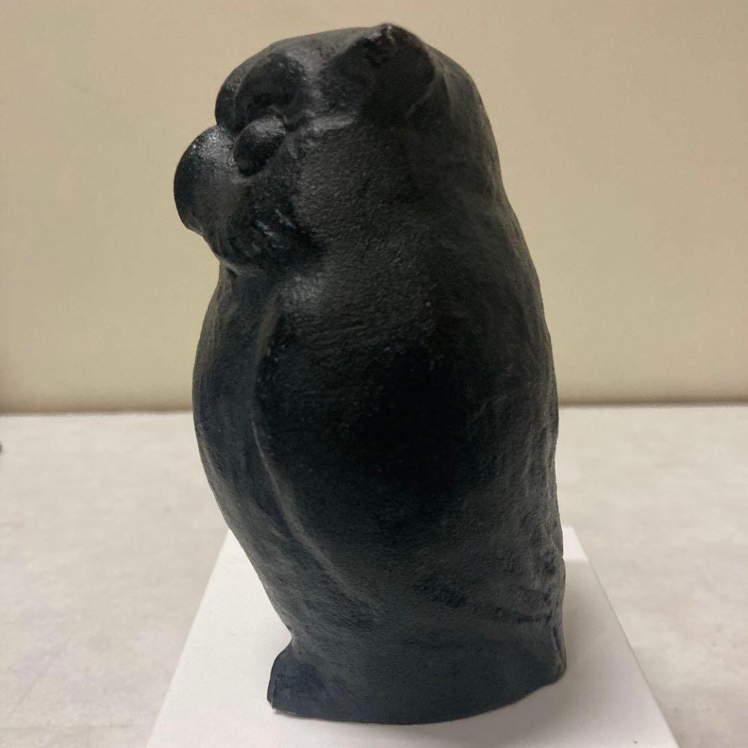 フクロウ　レトロ　鉄製