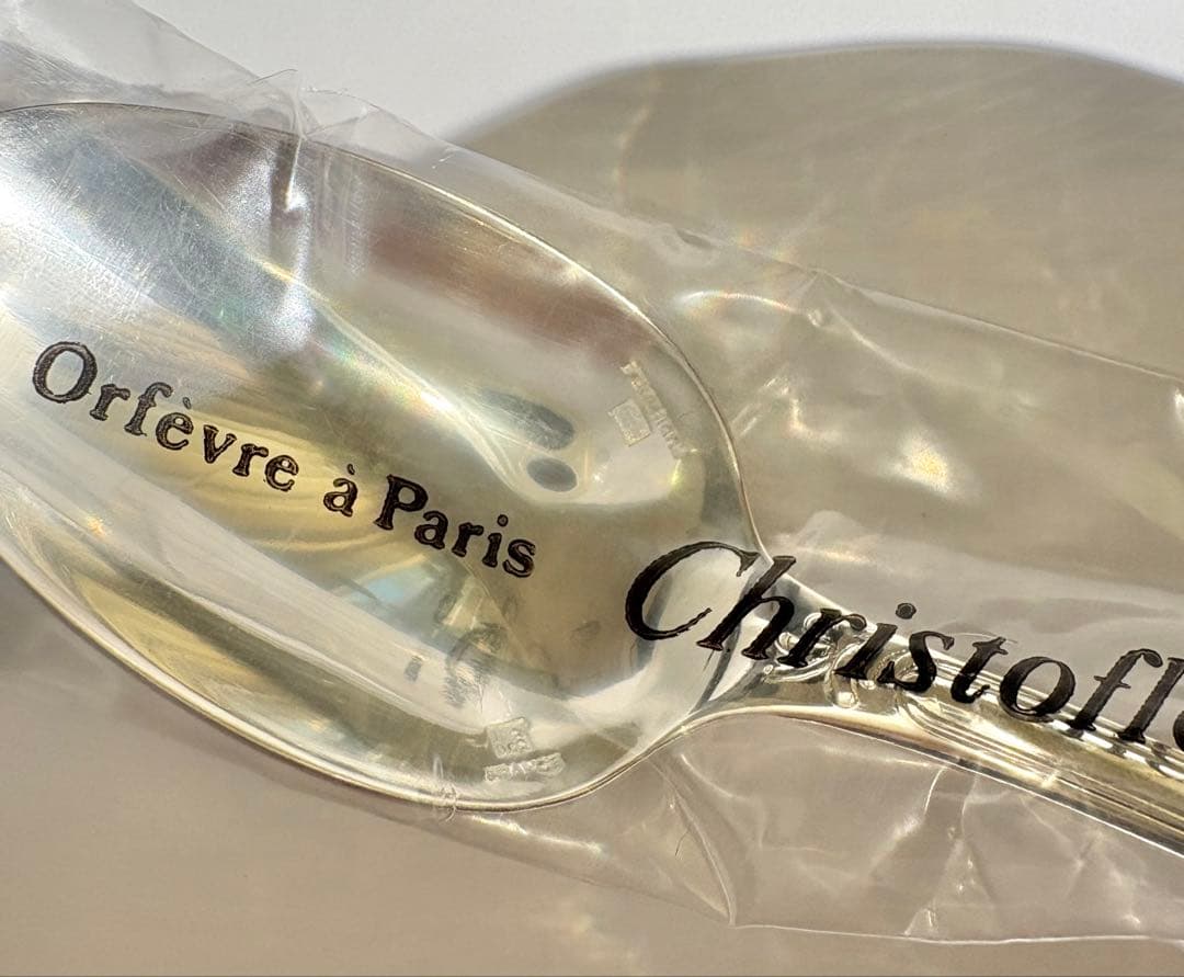 Christofle 未開封　マルリー　コーヒースプーン　専用ボックス付き