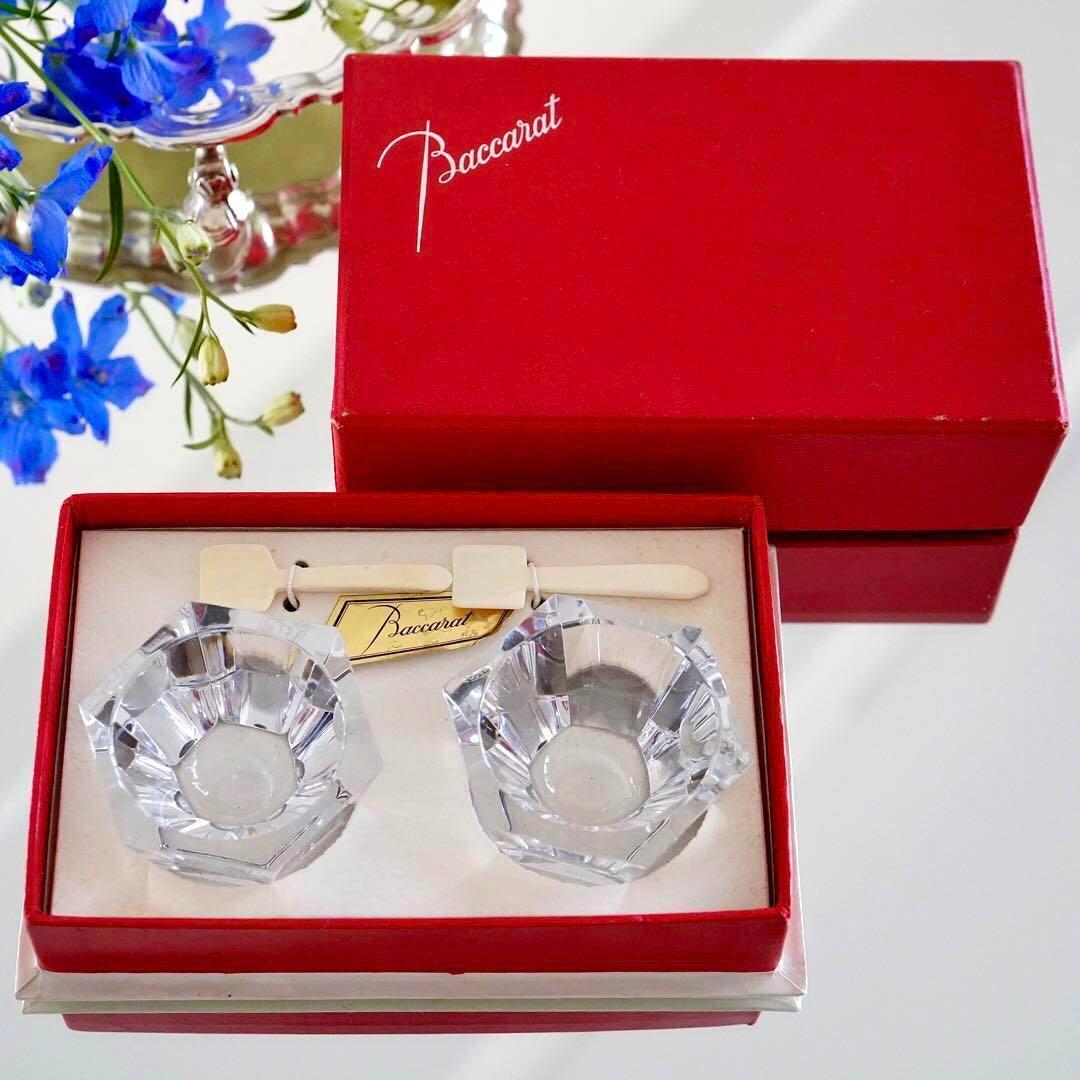 希少★Lサイズ 美品★オールド バカラ アルクール ミズーリ★ジャム 調味料入れ