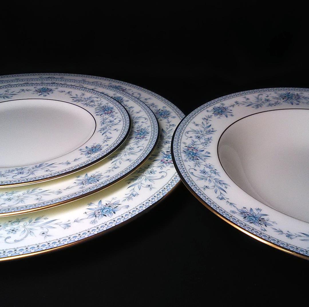 ニットーロイヤル ブルーヒル プレートセット (ノリタケ)
