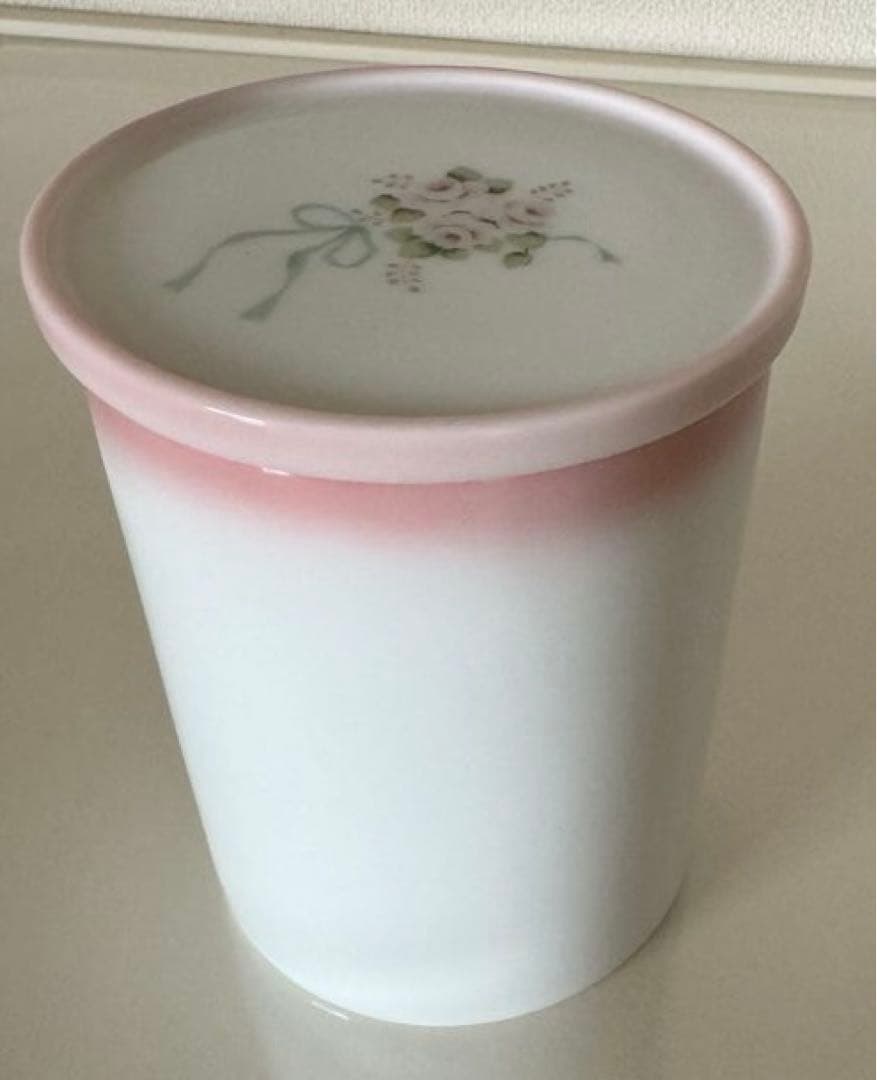 イマン　エマパッキン付きキャニスター陶器