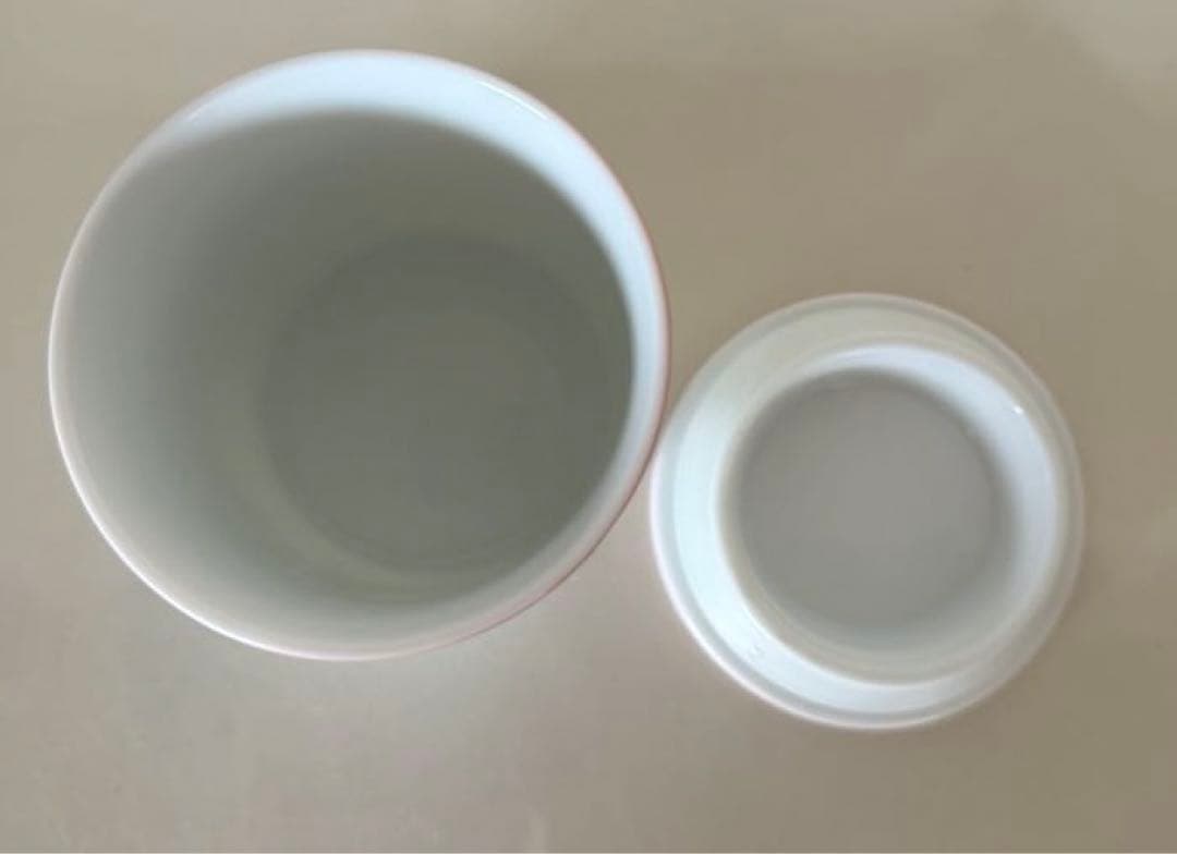 イマン　エマパッキン付きキャニスター陶器