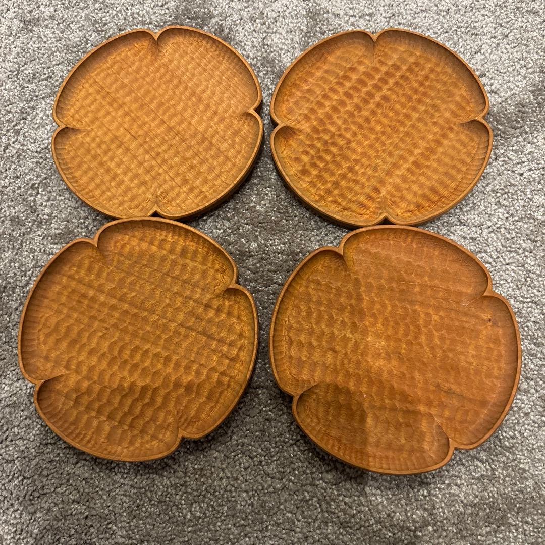 【最終価格】加賀雅之さん 高塚和則さん 木工作家さんのお皿セット