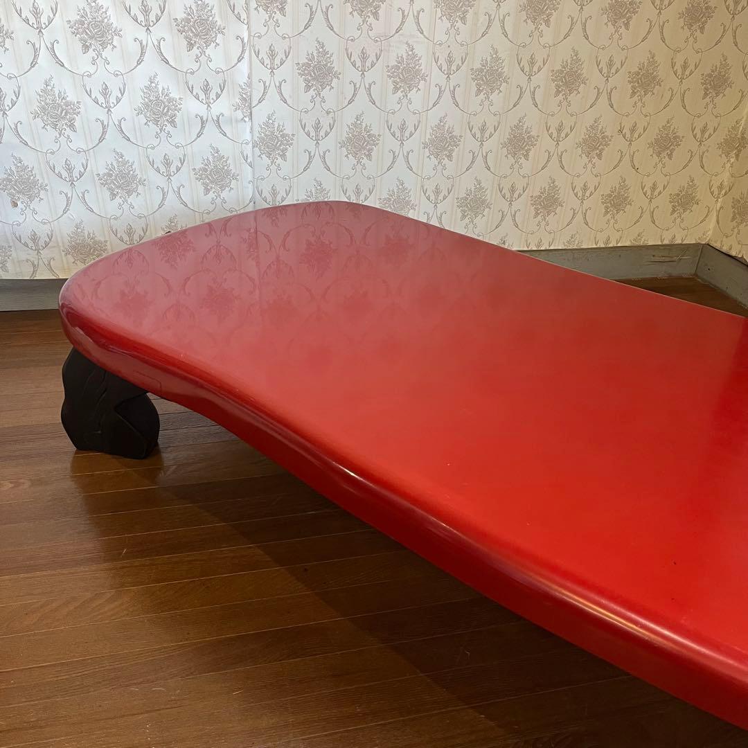 【アンティーク】木製 座卓 ローテーブル センターテーブル 大型 古民家