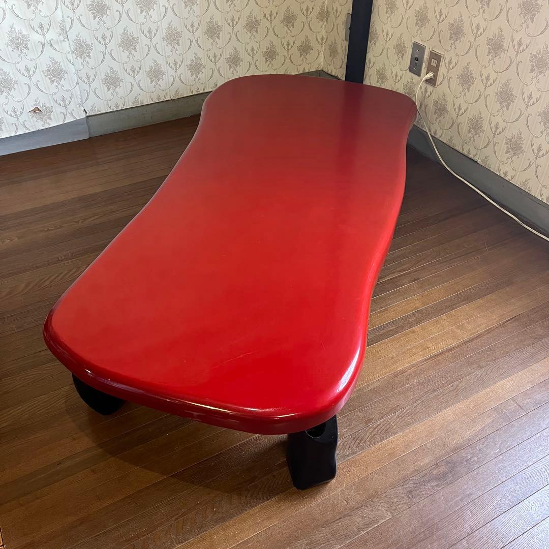 【アンティーク】木製 座卓 ローテーブル センターテーブル 大型 古民家