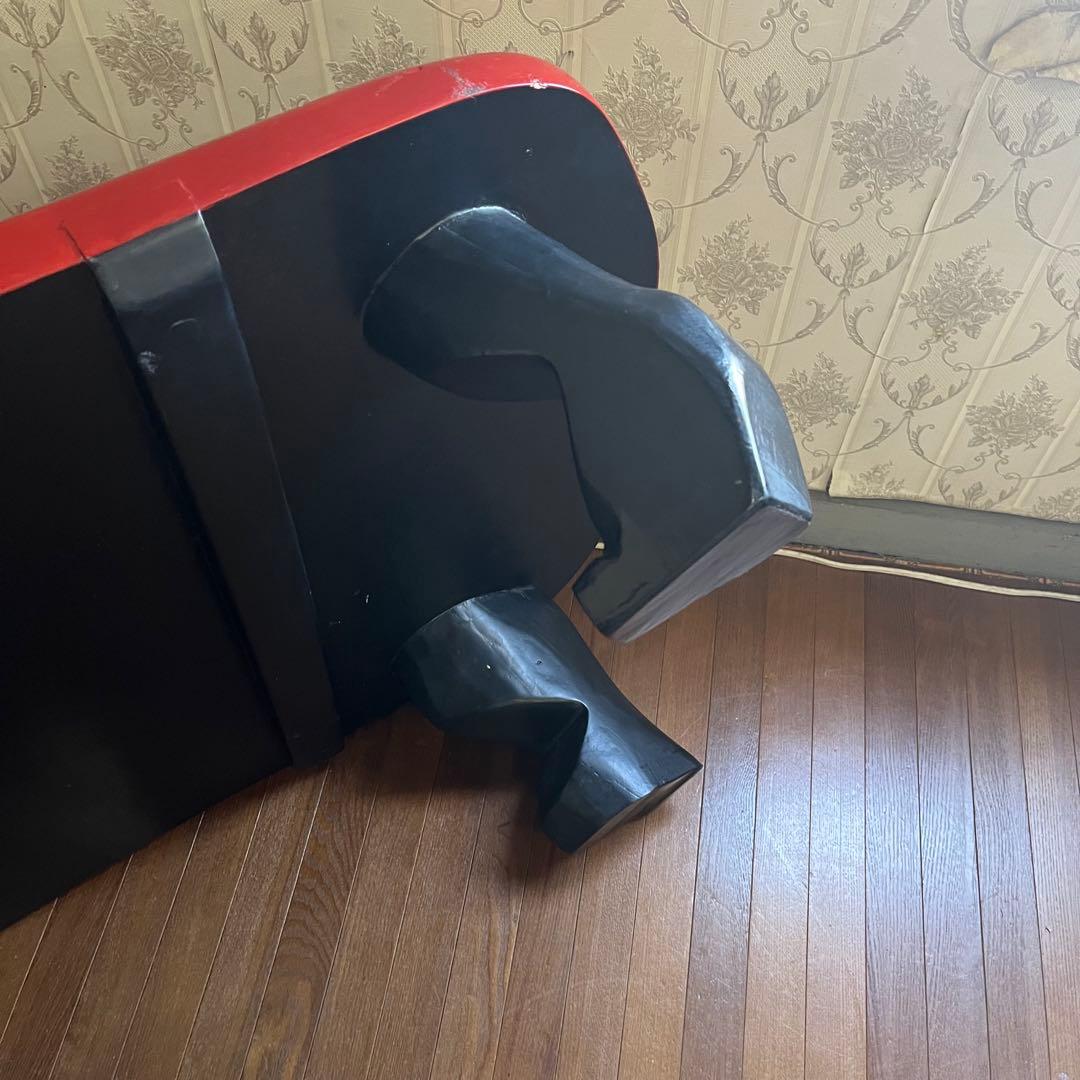 【アンティーク】木製 座卓 ローテーブル センターテーブル 大型 古民家