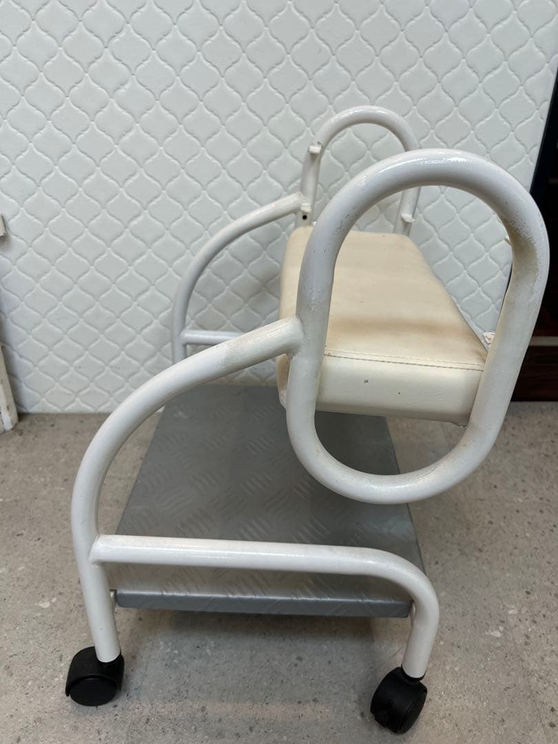 フットバス用スタンド ホワイト　フットケアワゴン