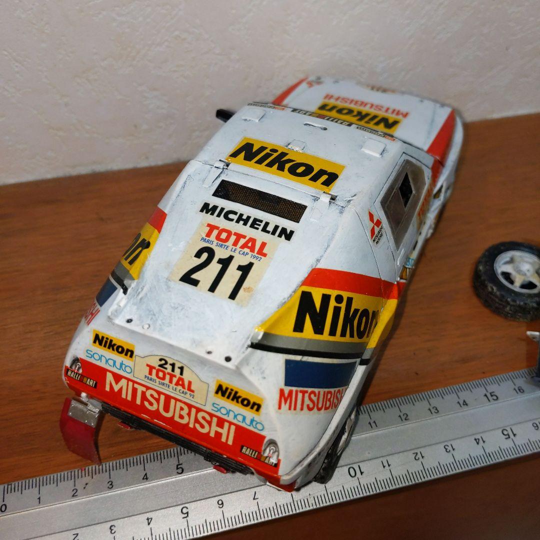 1992 ダカールラリー 優勝車両 ユベール オリオールウェザリング他、加工多数