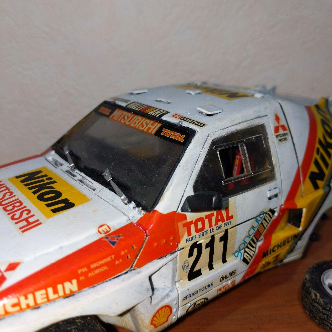 1992 ダカールラリー 優勝車両 ユベール オリオールウェザリング他、加工多数