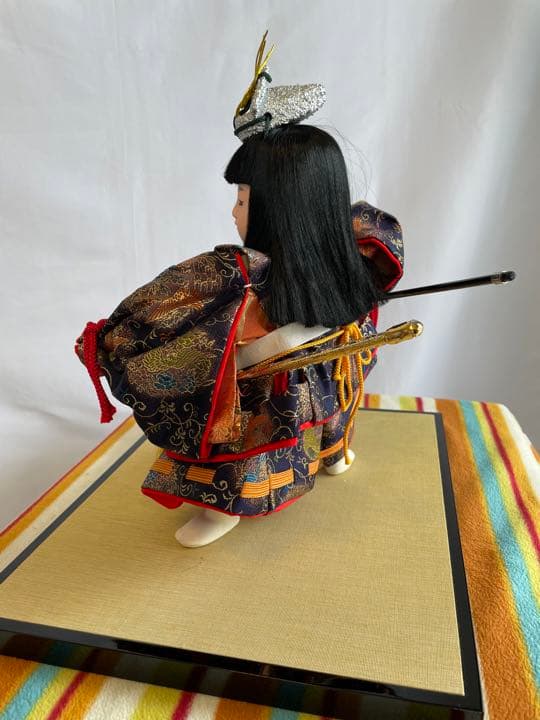 五月人形　ガラスケース入り　吉徳大光　特選　景虎