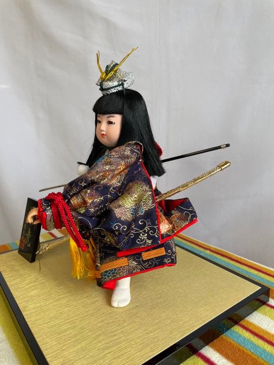 五月人形　ガラスケース入り　吉徳大光　特選　景虎