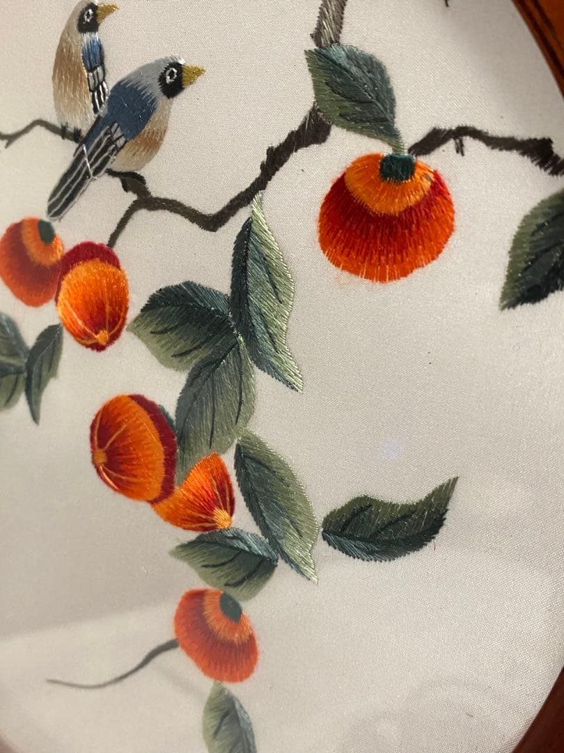 1473❣️蘇刺繍　LED ライト付き　置物