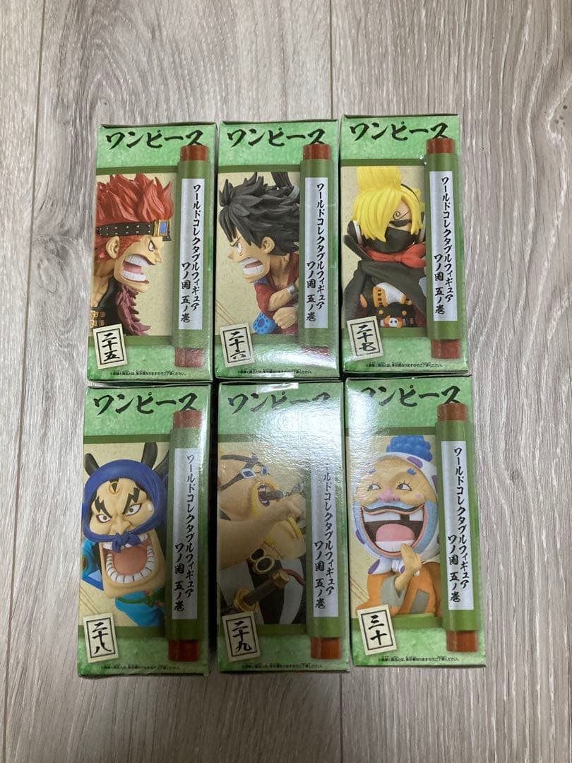 ★ワンピース コレクタブル ワノ国5 全6種セット ワーコレ★