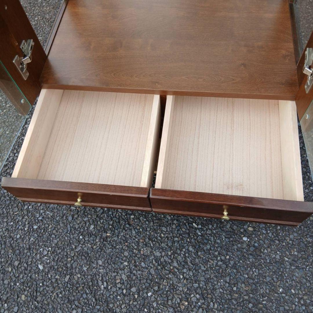 地域限定配送無料　大塚家具　飾り棚　キャビネット