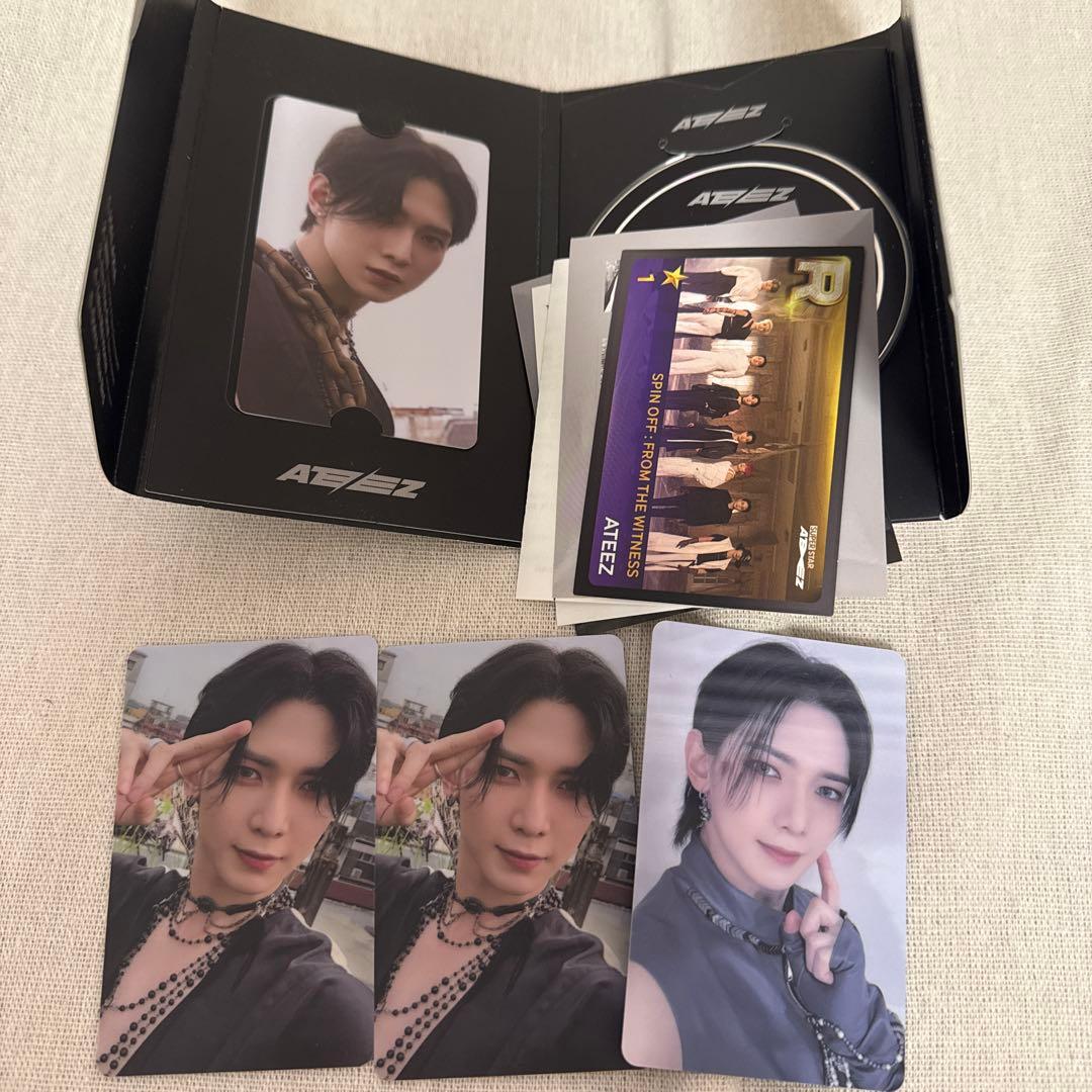 ATEEZ SPIN OFF:FROM THE WITNESS ヨサン セット - メルカリ