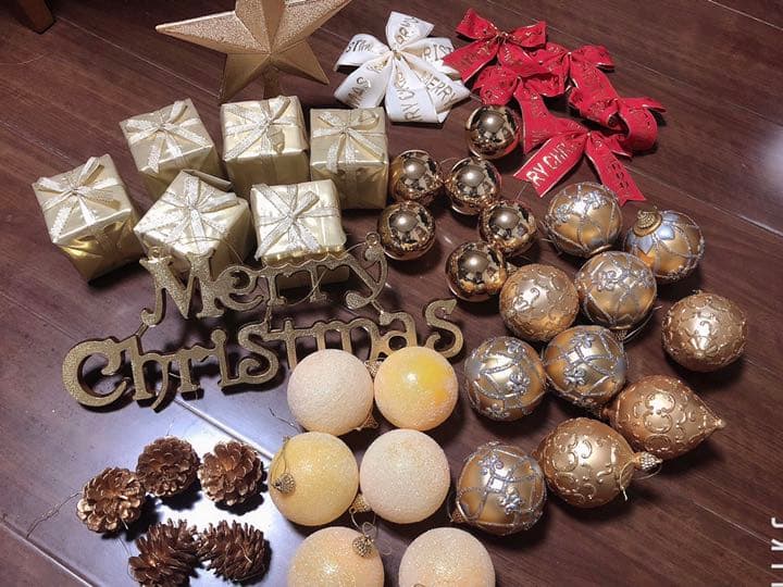 ONCOR クリスマスツリー☆180cm☆オーナメント付き - メルカリ