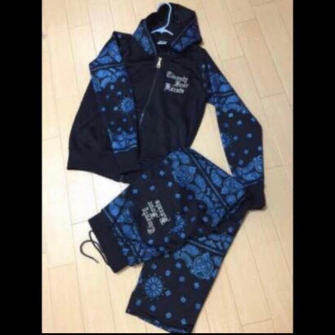 24Karats セットアップジャージ 三代目JSB ブルー 上下 - メルカリ