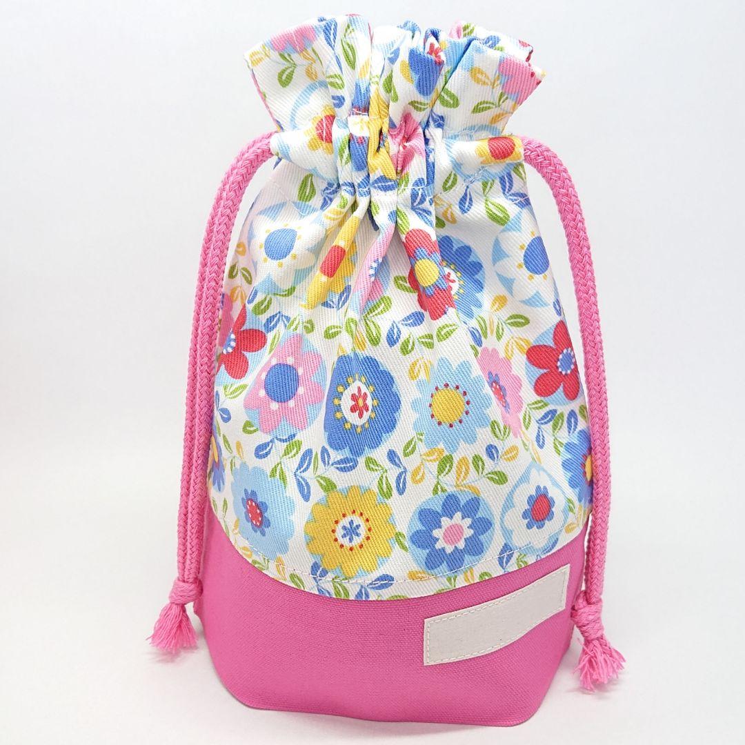 キャンディF×桃色 ハンドメイド お弁当袋 コップ袋 ランチョンマット