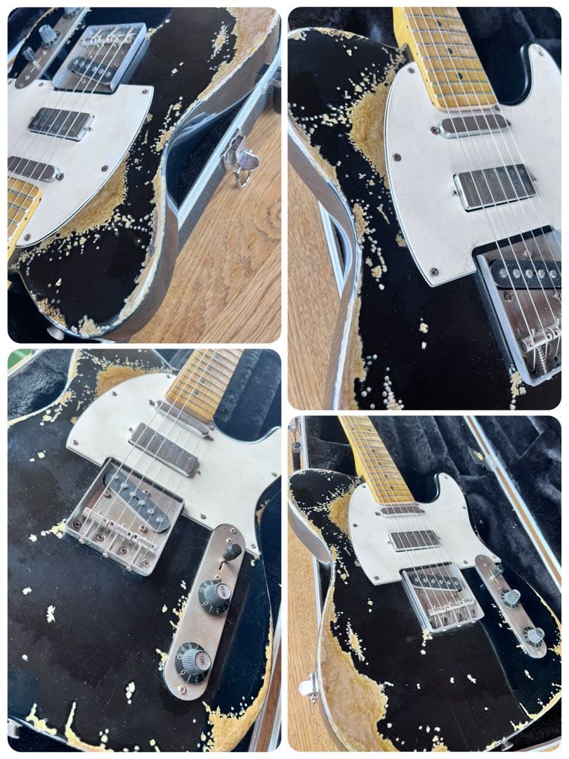 ハードレリック60s テレキャスタータイプアルニコPU+オイルコンデンサー