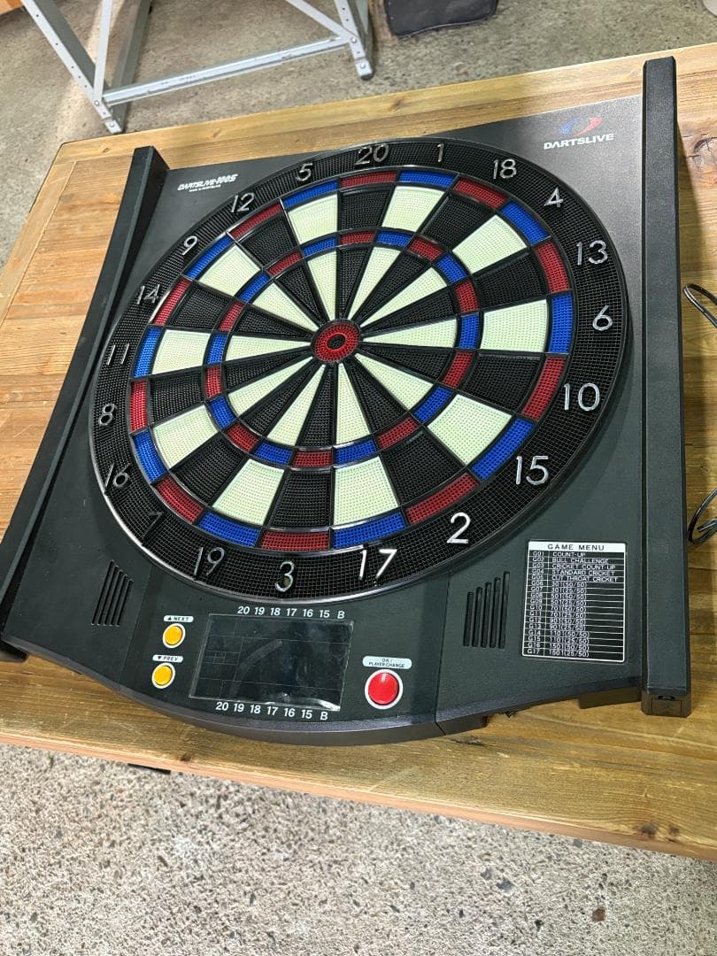 DARTSLIVE 100S 電子ダーツボード 電源アダプター付 動作確認済