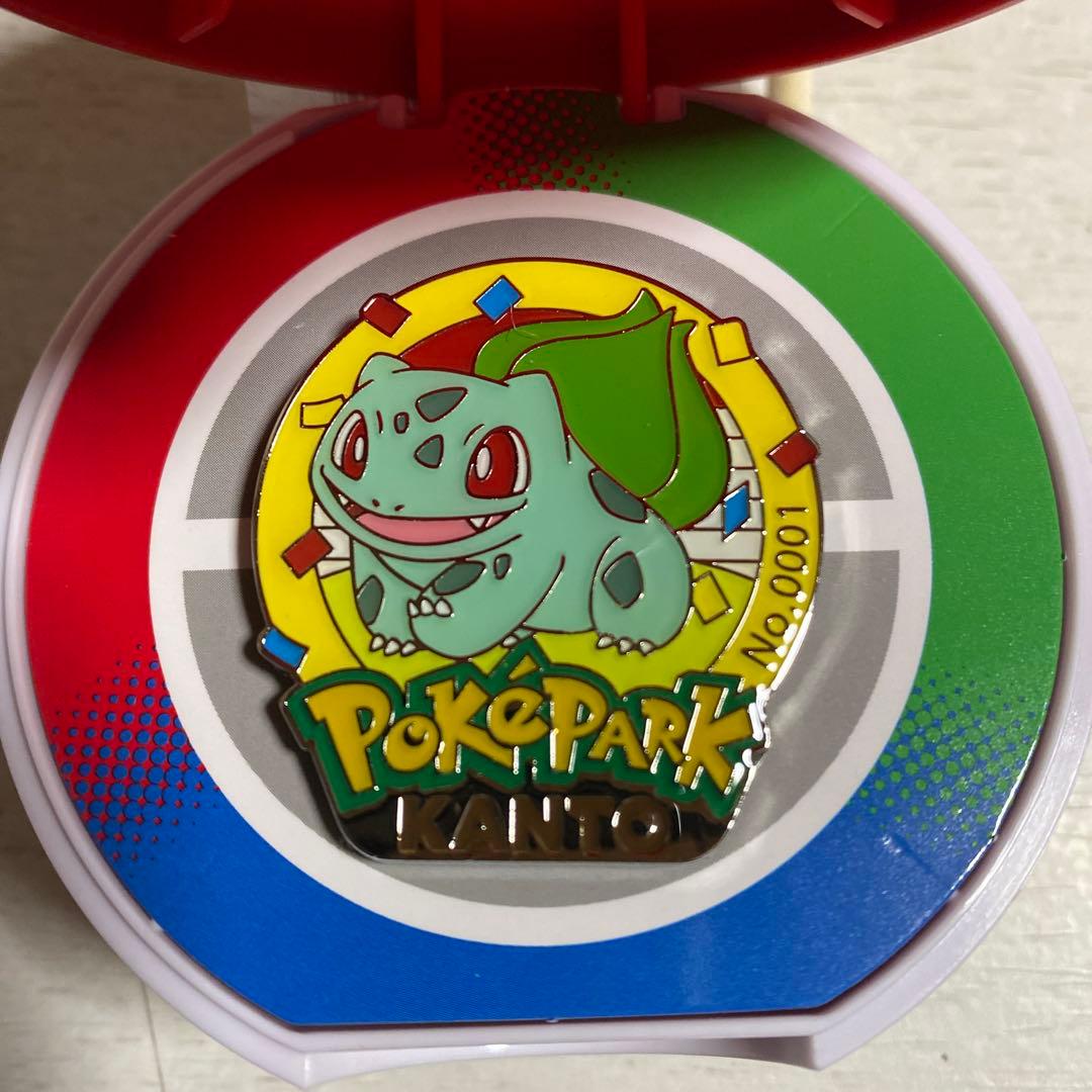 ポケパークカントー ピンズ ピンバッジ フシギダネ - メルカリ