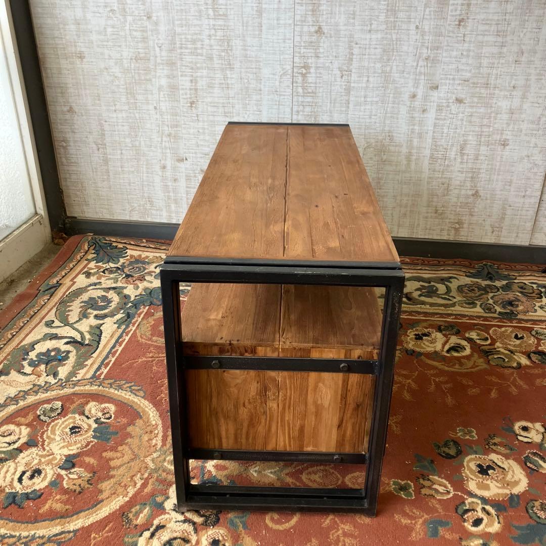 ディーボディ フェルム インダストリアル アイアン 無垢材 TVボード テレビ台