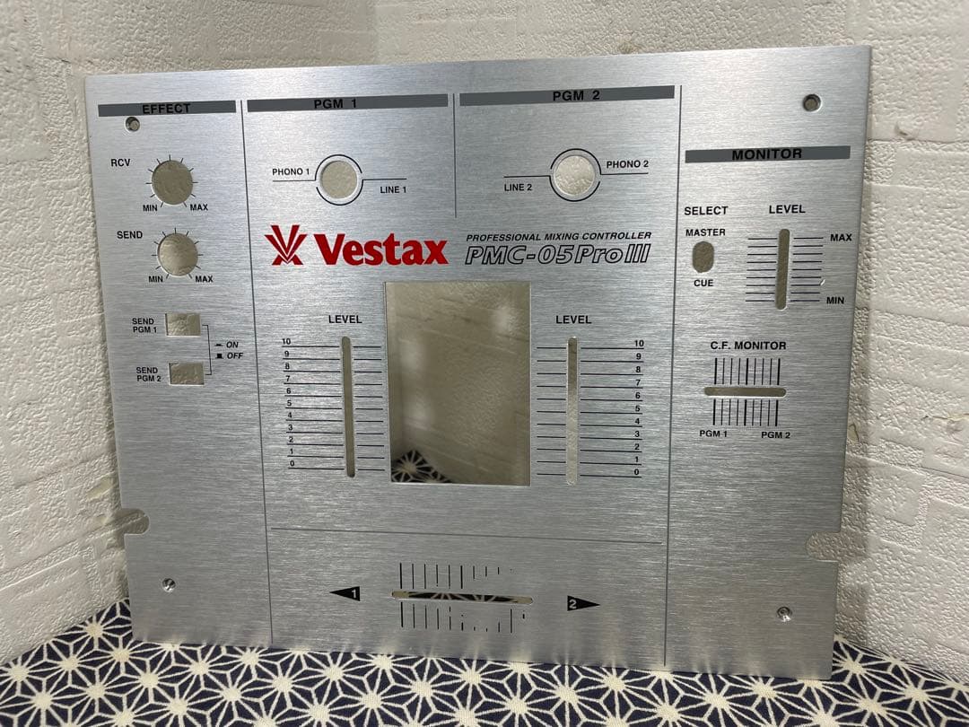 VESTAX ベスタクス　PMC-05ProⅢ フェーダーメンテ　カットラグ
