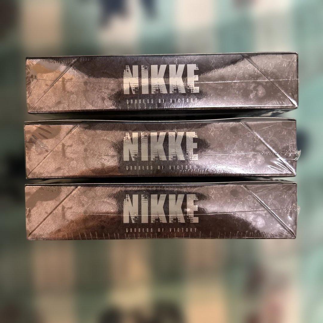 ヴァイスシュヴァルツ　勝利の女神NIKKE　シュリンク付き　3BOX 初版