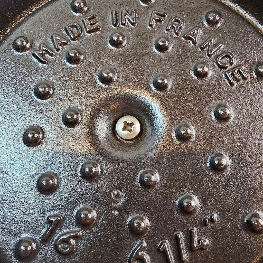 STAUB ストウブ LA COCOTTE 鉄物 両手鍋16CM グレー