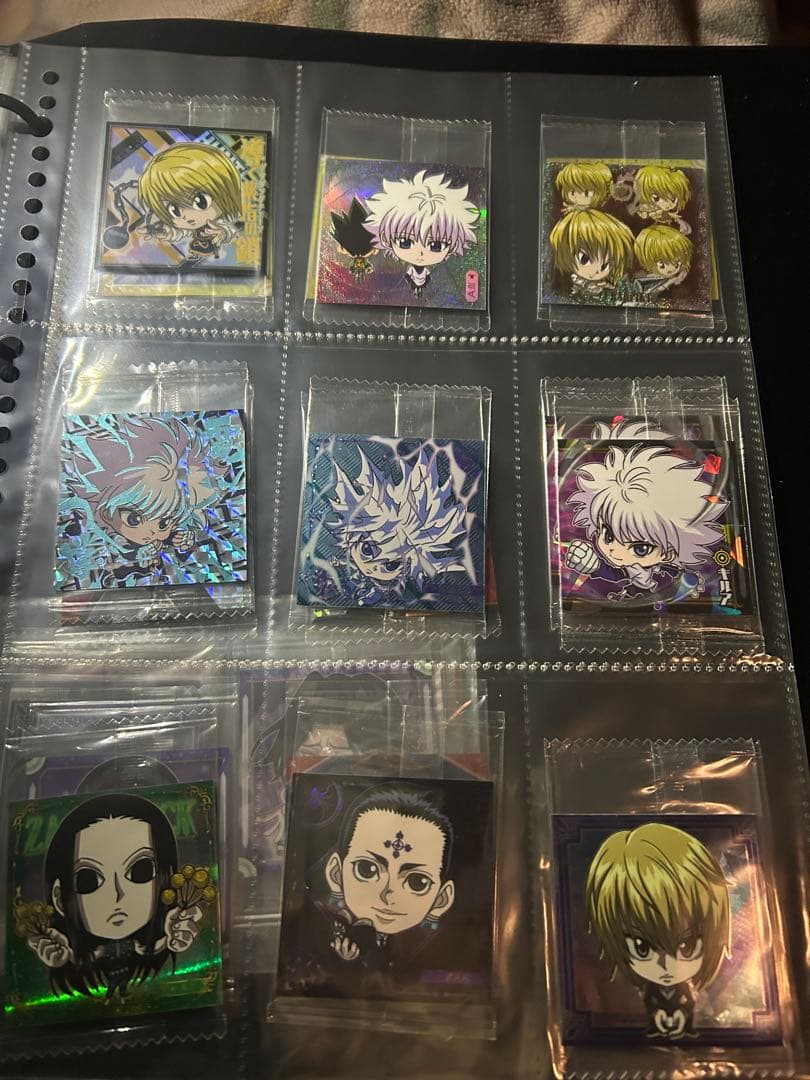 ハンターハンターホログラム ステッカーセット 27枚