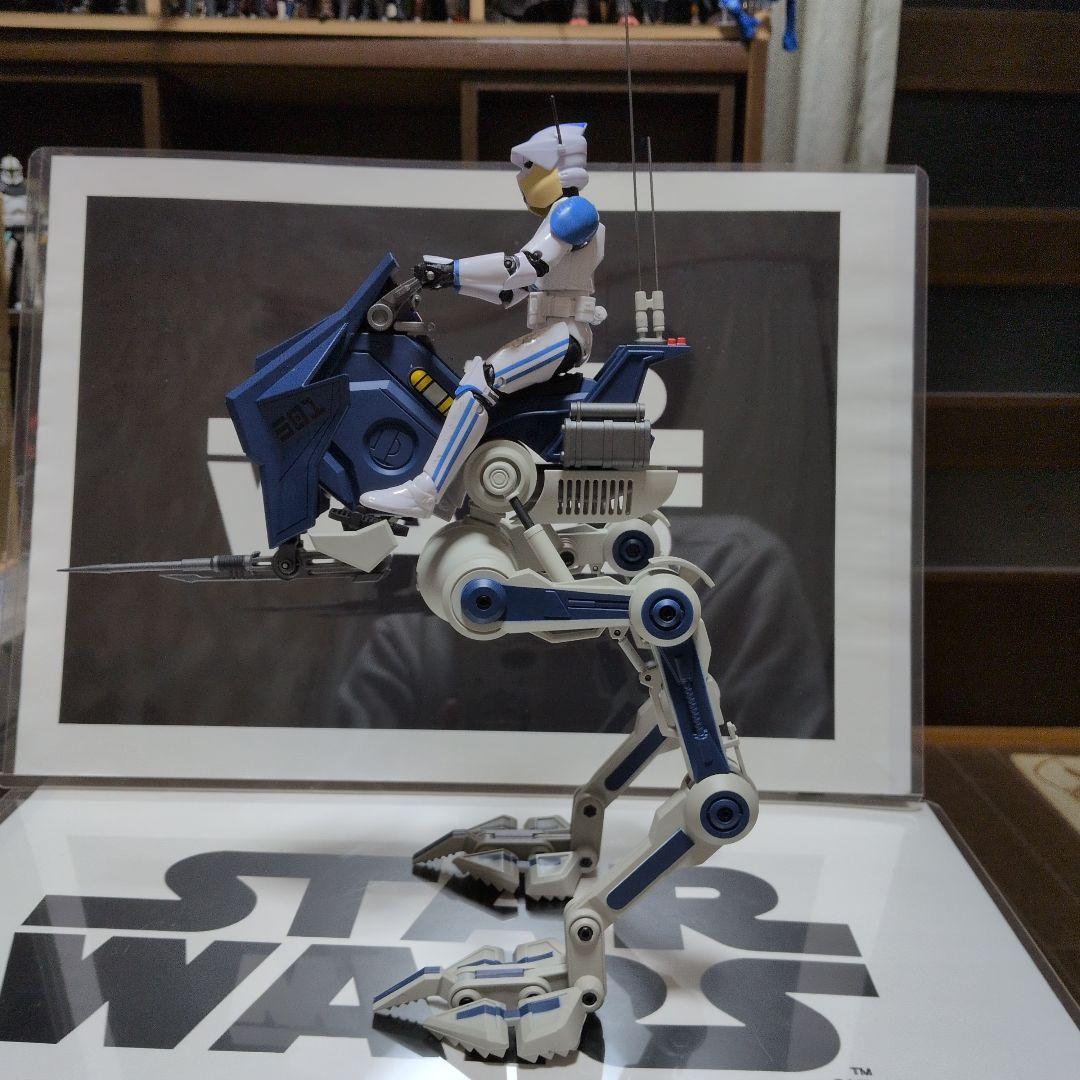 スターウォーズ　６インチ カスタムクローントルーパー　&　AT-RT非正規品