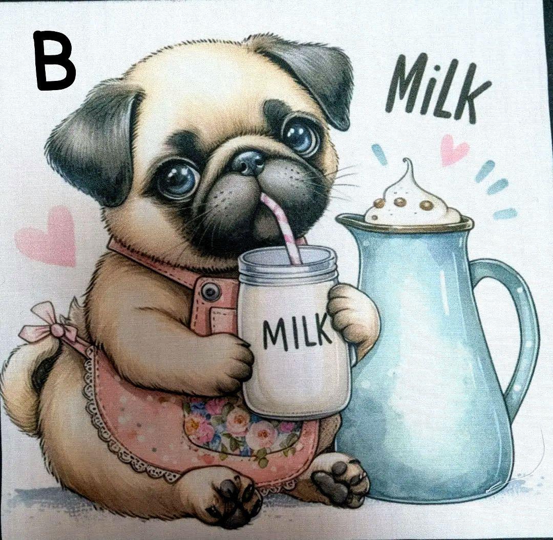 オーダー受付　パグ　MILK　ご予約ページ　1/18