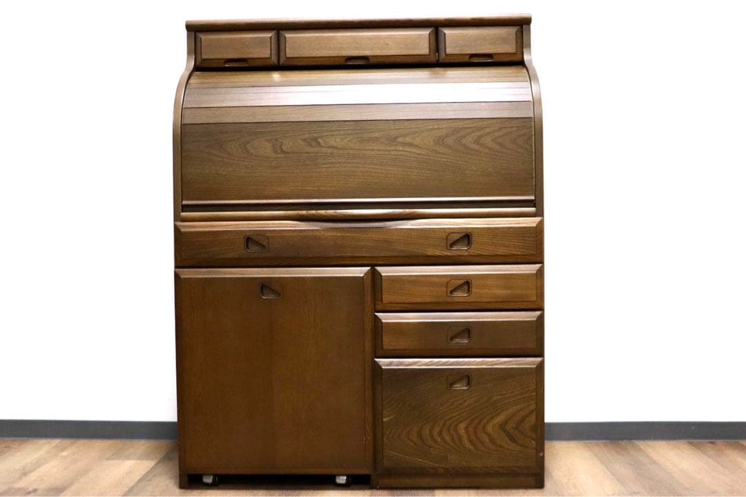 GMHH178○中屋家具 遊 ライティングビューロー ドレッサー デスク 化粧台