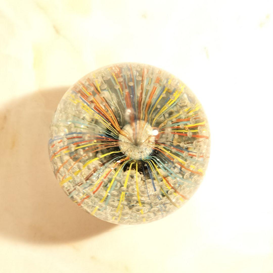 置物 Murano Glass Italy Egg Paperweight