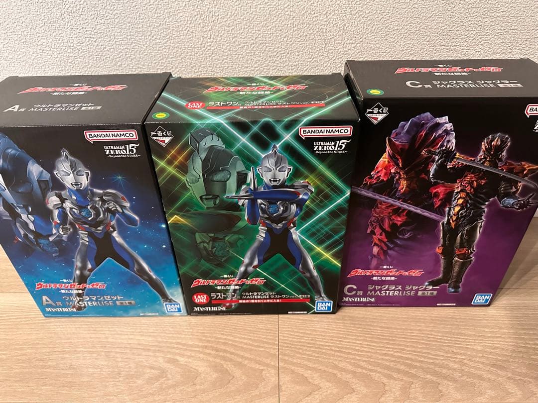 一番くじ　ウルトラマンゼット&ゼロ　新たな師弟　ACラストワン賞ウルトラマンゼロ