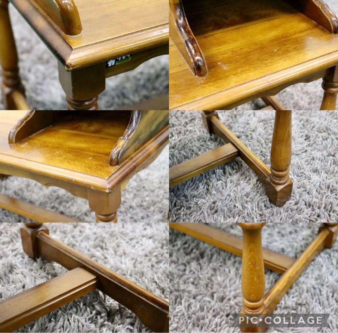 GMFS393○karimoku / カリモク コロニアル 電話台 FAX台