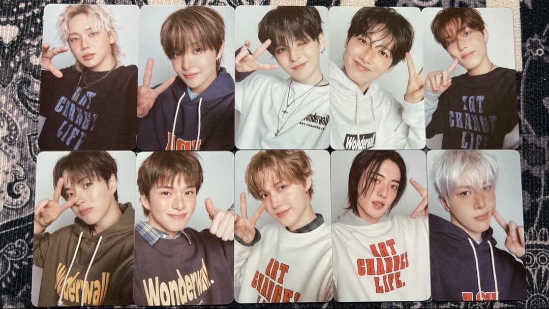 treasure wonderwall トレカ 10枚 全メンバー - メルカリ