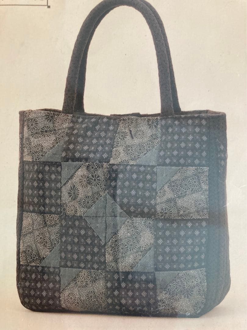 【専用】パッチワークキット　バッグ　大島柄　和柄