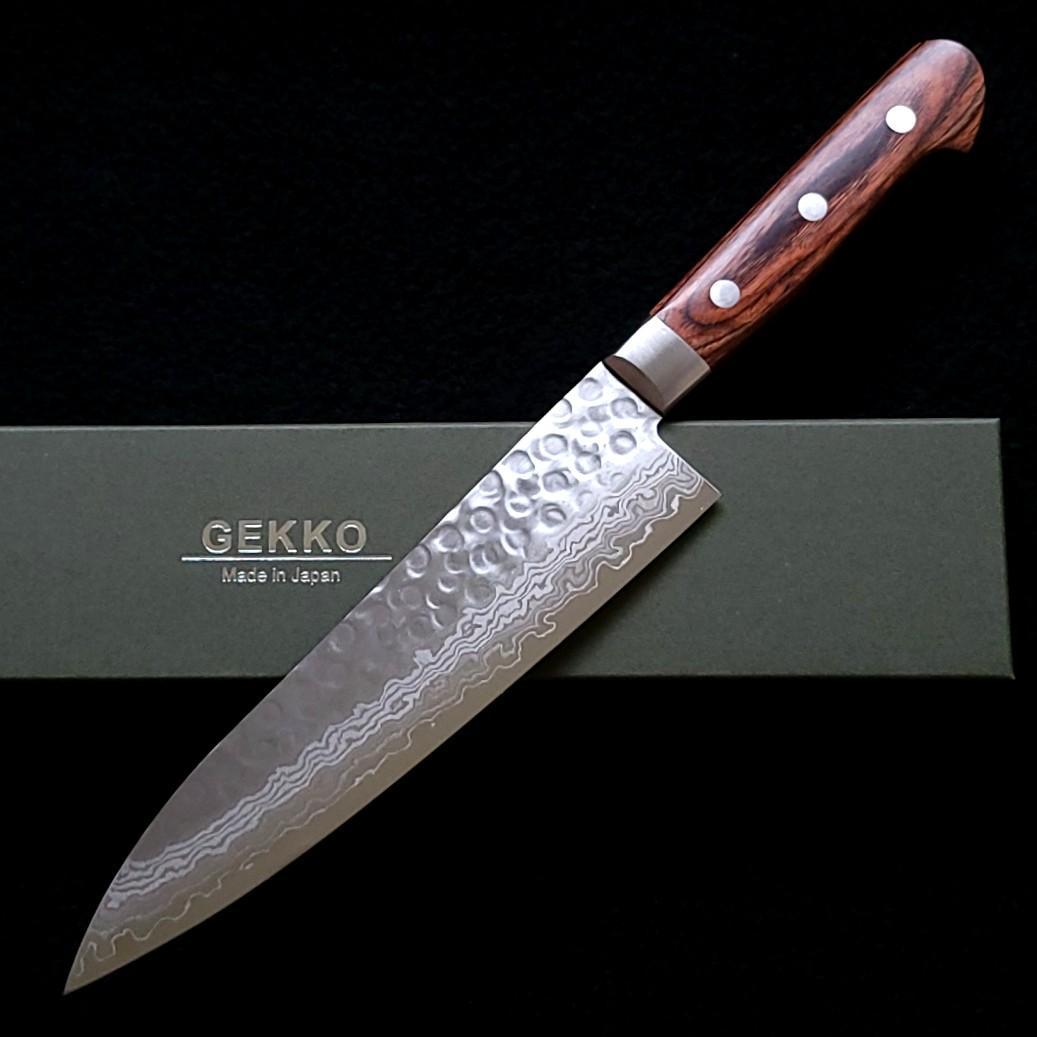 コ*バ様 VG10 ダマスカス 牛刀包丁180mm G1703 月光作