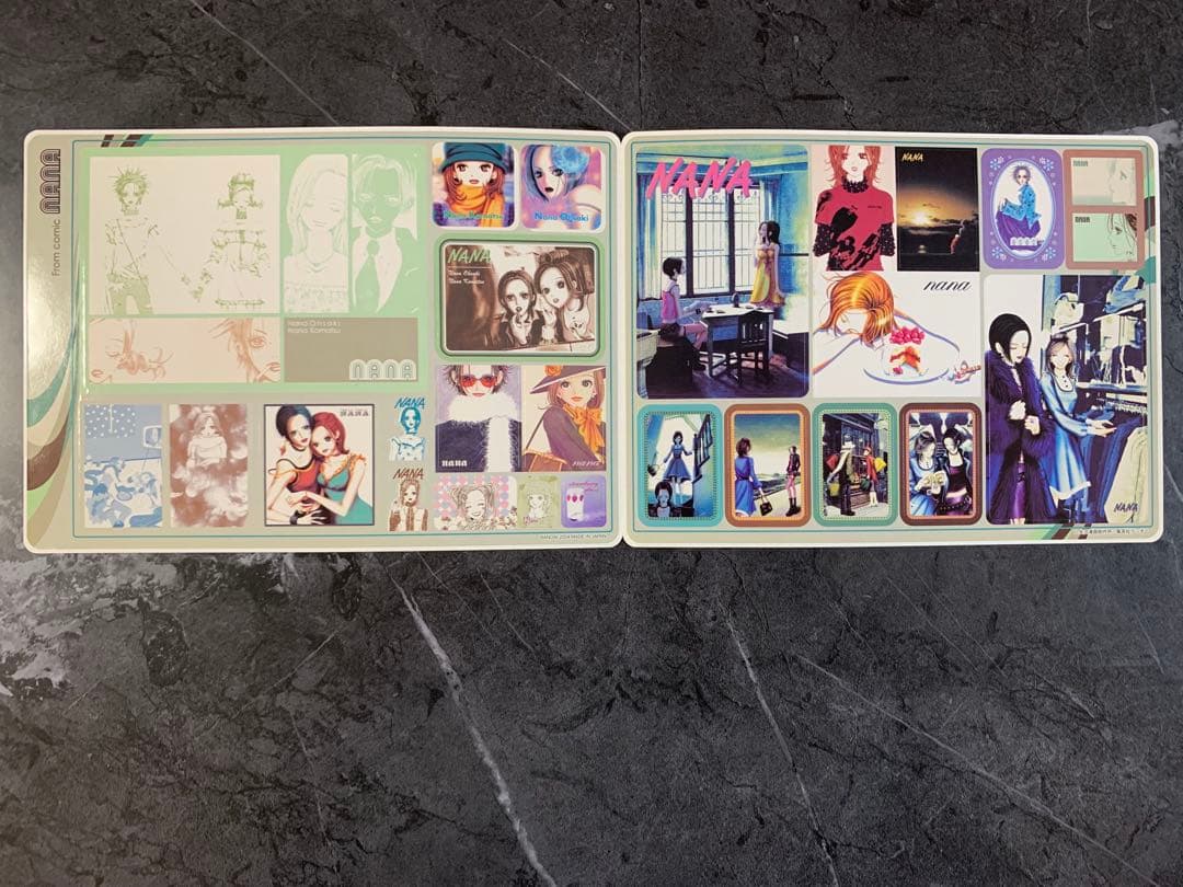 NANA ジャンボシールダス 新品全4種＋使用済 計7点セット 矢沢あい