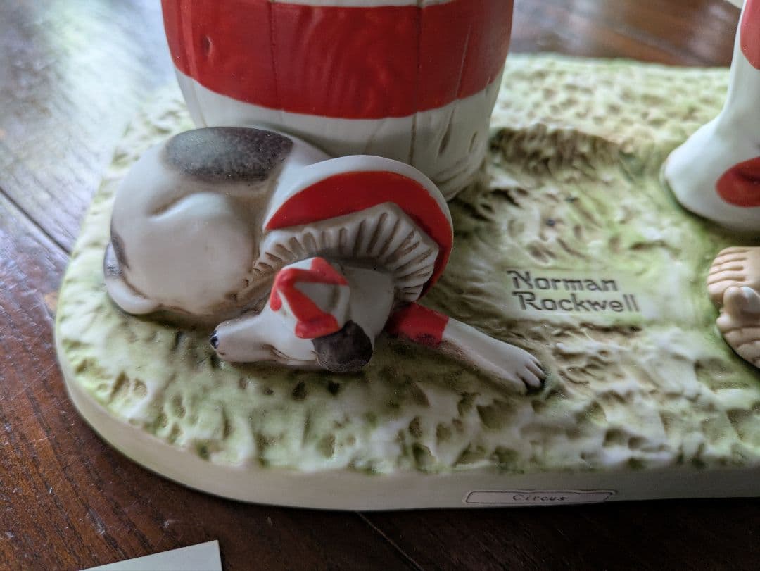 入手困難！1000体限定 サーカス ノーマンロックウェル イブニング