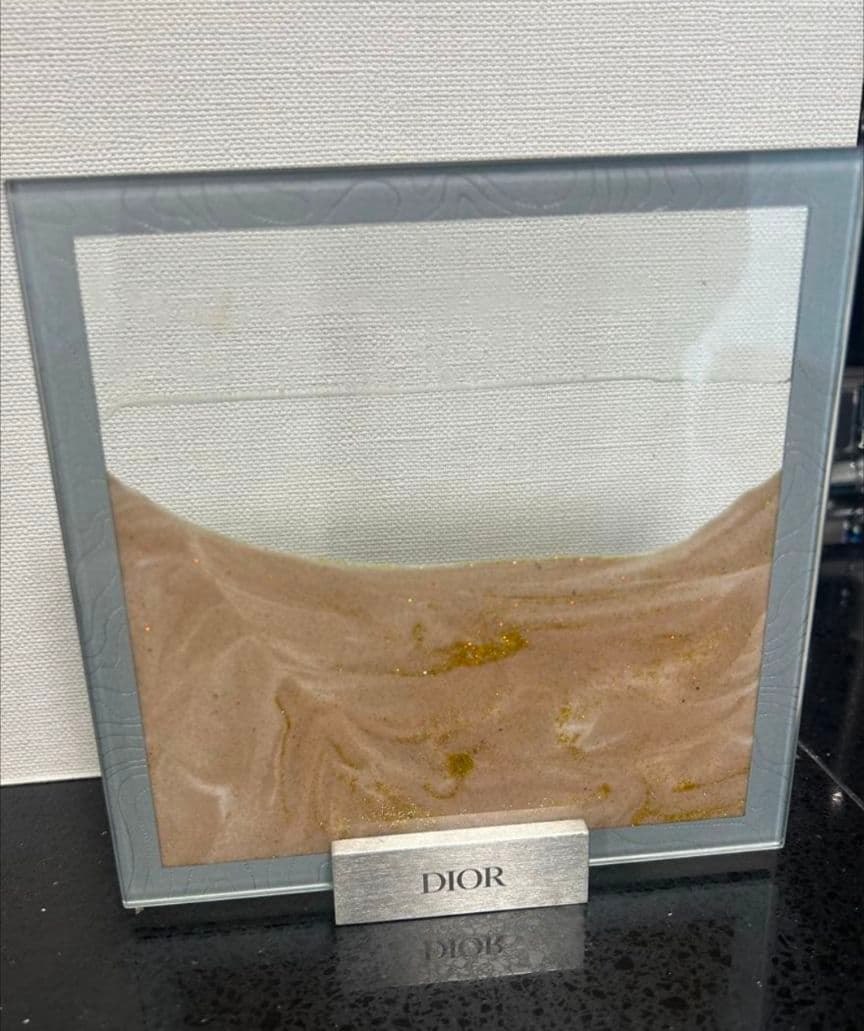 新品 DIOR ディオール ラメ サンドピクチャー アンドアート