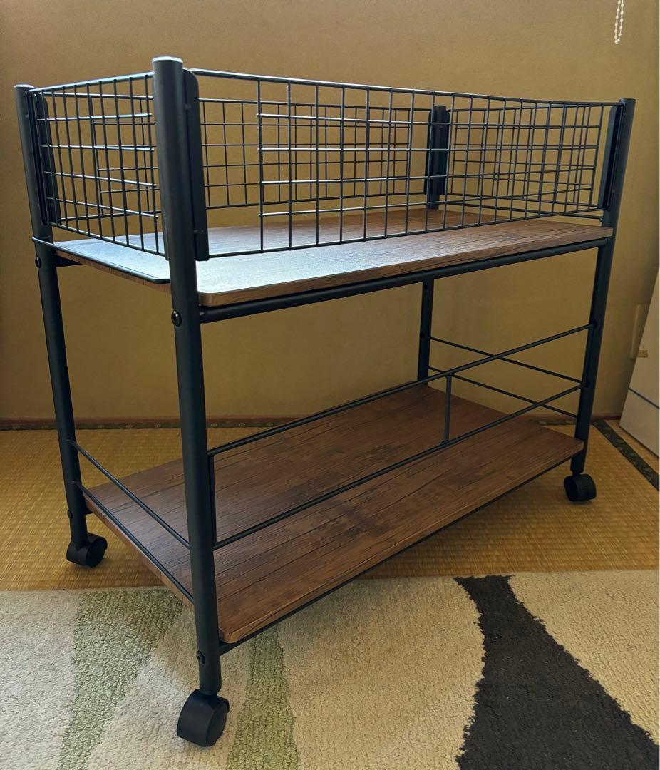 ◇山善/収納ラック　奥行き違い　44センチと38センチの2台セット 説明書付