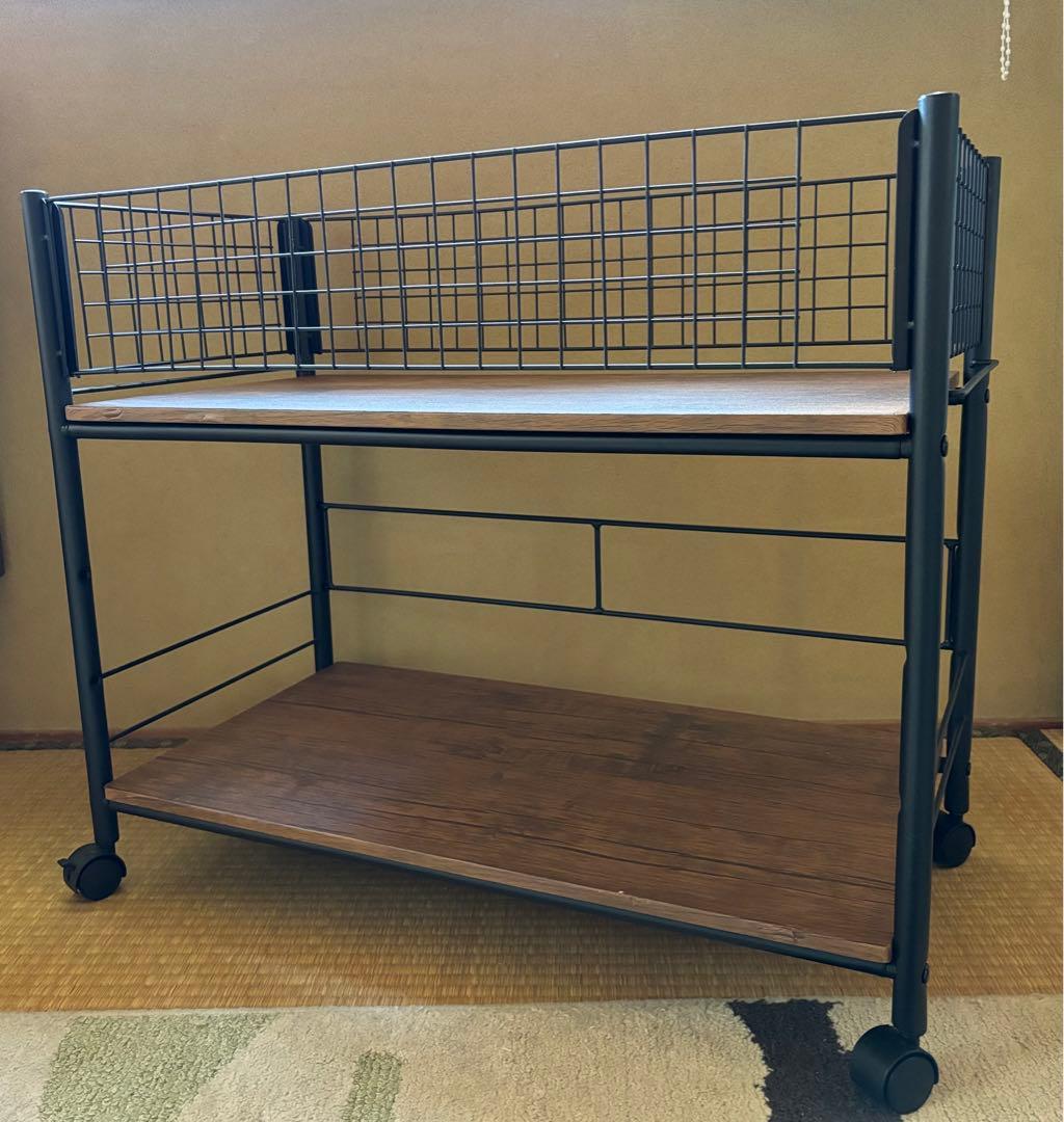 ◇山善/収納ラック　奥行き違い　44センチと38センチの2台セット 説明書付