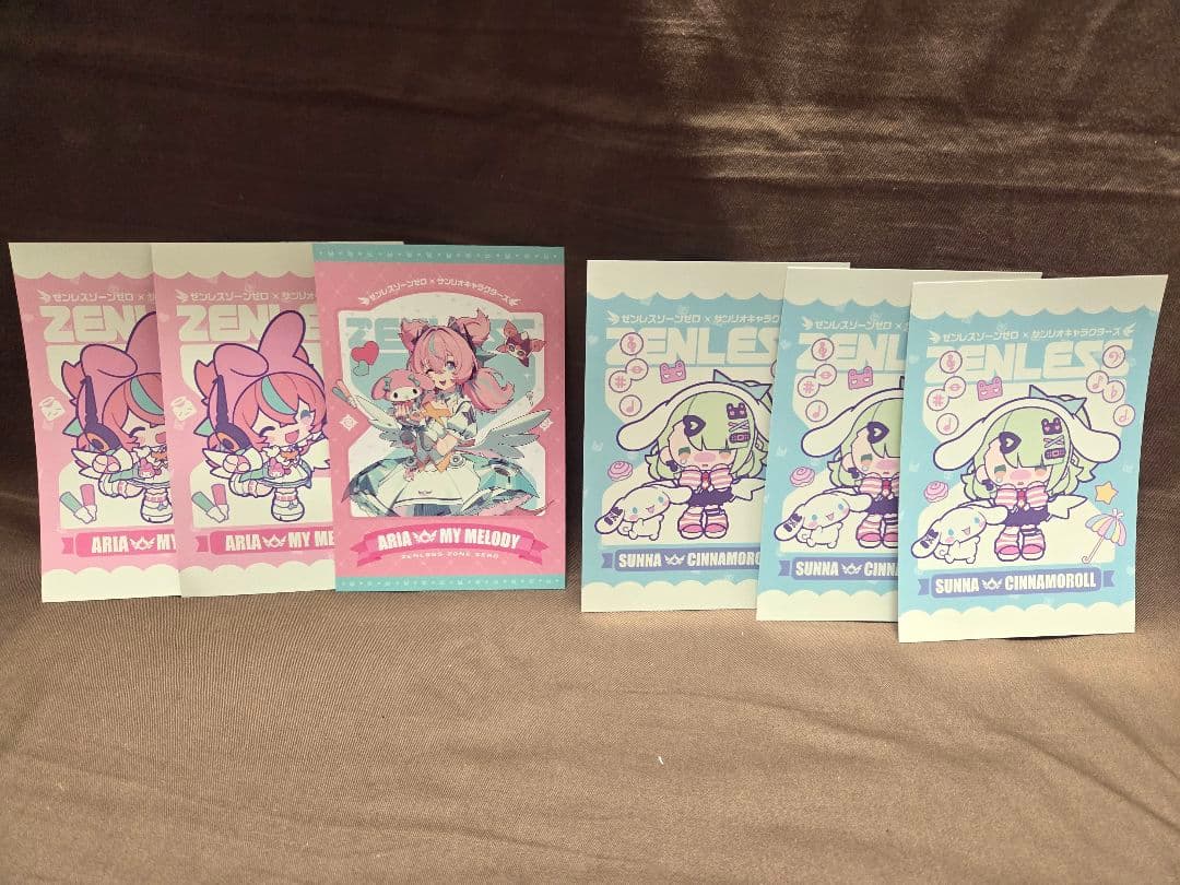 GIGO限定 ゼンレスゾーンゼロ ゼンゼロ サンリオ タペストリー 全4種