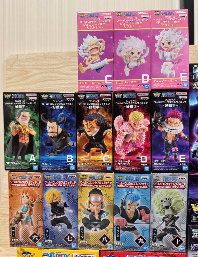 ☆新品未開封☆ワンピース ワールドコレクタブルフィギュア 19種まとめ売り