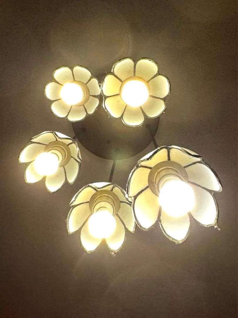 花形シーリングライト 5灯